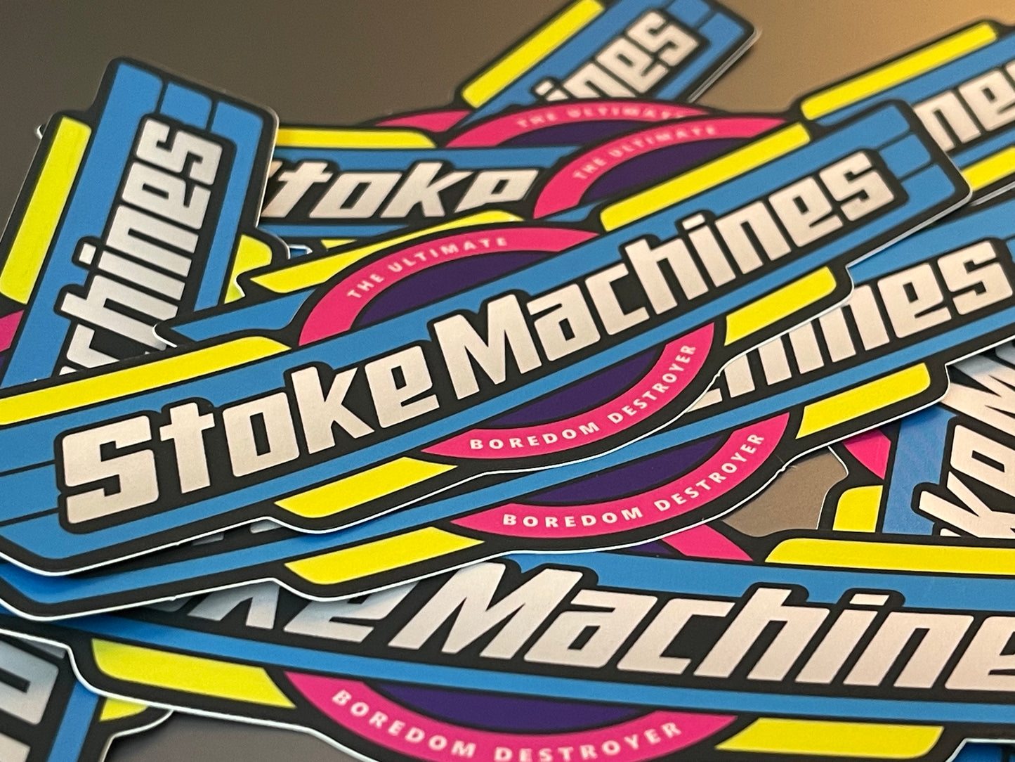 Ultimate Boredom Destroyer Sticker - Mirror Material (3 Pieces)